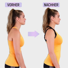 Drahtloser Haltungs-BH mit Frontverschluss und Kreuzträgern