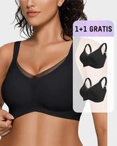 1+1 GRATIS – Bequemer Bügelloser Mesh-BH für Damen
