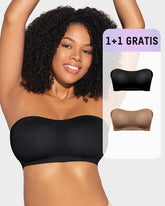 1+1 GRATIS – Rutschfester Crossover-Bandeau-BH