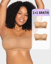 1+1 GRATIS – Rutschfester Crossover-Bandeau-BH
