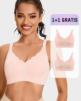 1+1 GRATIS – Nahtloser Komfort-Push-Up-BH mit Glättungseffekt