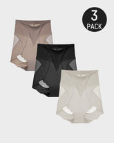 High-Waist Formslips aus Mesh – Unsichtbar & Figurformend (3er-Pack)