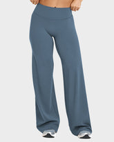 Bequeme High-Waist-Yogahose – elastisch & weit geschnitten