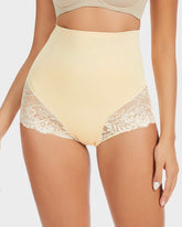 Transparente High-Waist-Spitzen-Slips – Formend & Verführerisch (2er-Pack)