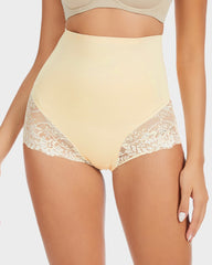 Transparente High-Waist-Spitzen-Slips – Formend & Verführerisch (2er-Pack)