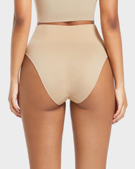 Nahtlose High-Waist-Slips mit Bauchkontrolle (3er-Pack)