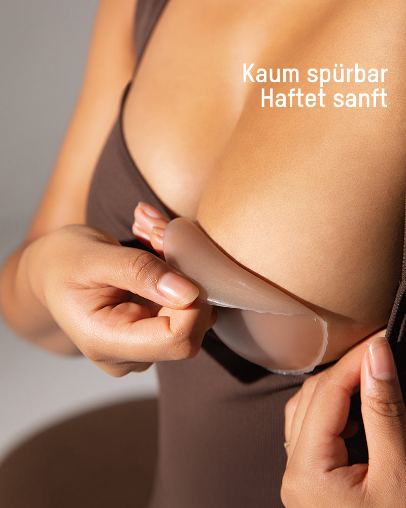 Nahtlose, kleberfreie Nipple-Cover (2 Paar)