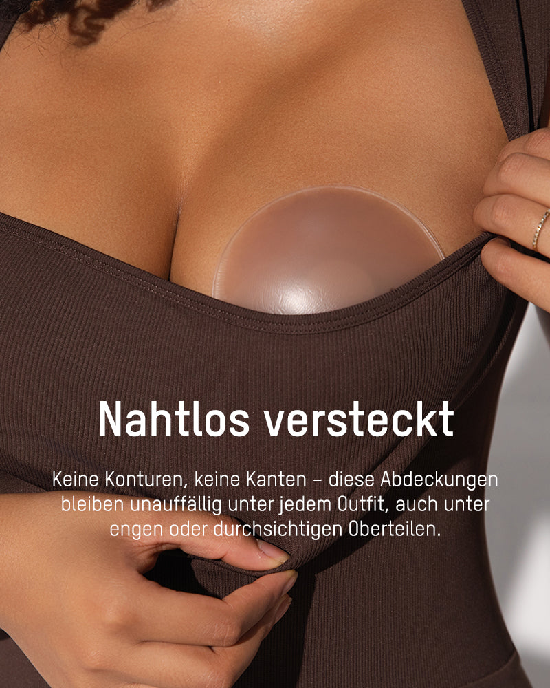 Nahtlose, kleberfreie Nipple-Cover (2 Paar)