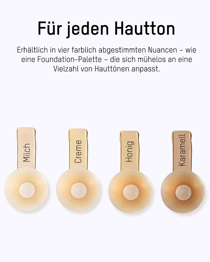 Nahtlose, kleberfreie Nipple-Cover (2 Paar)