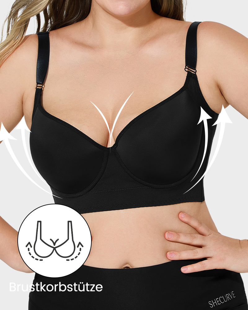 Push-Up-BH mit Rückenformung – Klassischer BH für den Alltag