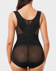 Body Shaper mit offenem Brustbereich und Kreuz-Kompression