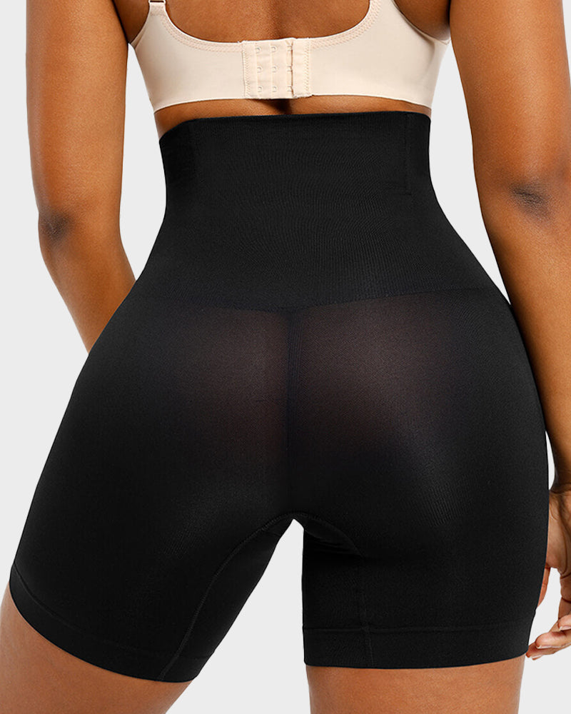 Bequeme High-Waist Shaping-Shorts mit Stützstäbchen