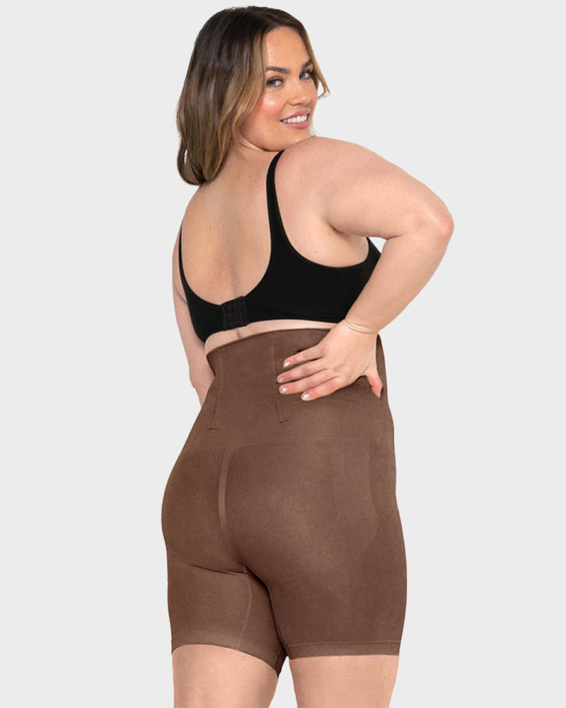 Bequeme High-Waist Shaping-Shorts mit Stützstäbchen