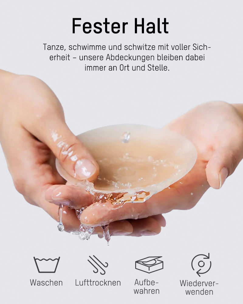Nahtlose, kleberfreie Nipple-Cover (2 Paar)
