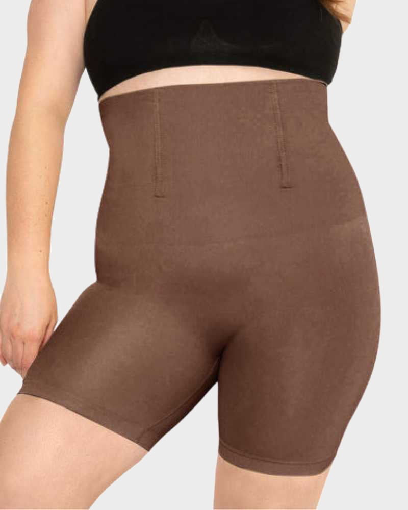 Bequeme High-Waist Shaping-Shorts mit Stützstäbchen