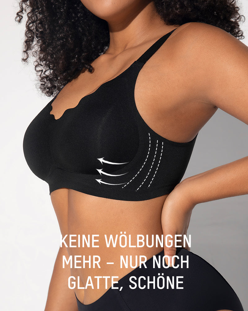 Nahtloser Komfort Push-Up-BH mit Glättungseffekt