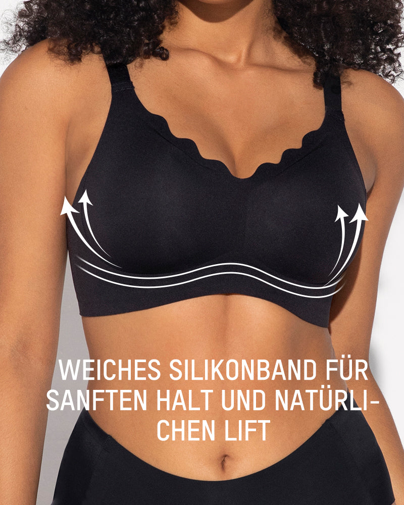 Nahtloser Komfort Push-Up-BH mit Glättungseffekt