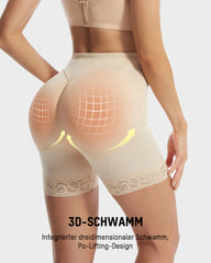 Premium Po-Lifting-Shorts mit abnehmbaren Hüftpolstern