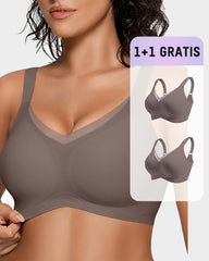 1+1 GRATIS – Bequemer Bügelloser Mesh-BH für Damen