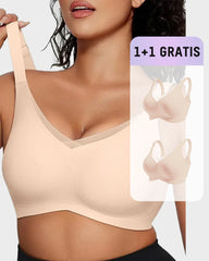 1+1 GRATIS – Bequemer Bügelloser Mesh-BH für Damen
