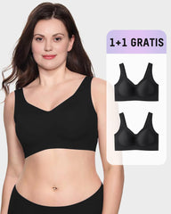 1+1 GRATIS – Bügelloser Stütz-BH mit antibakteriellen Gel-Streifen