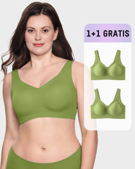 1+1 GRATIS – Bügelloser Stütz-BH mit antibakteriellen Gel-Streifen