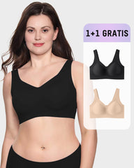 1+1 GRATIS – Bügelloser Stütz-BH mit antibakteriellen Gel-Streifen