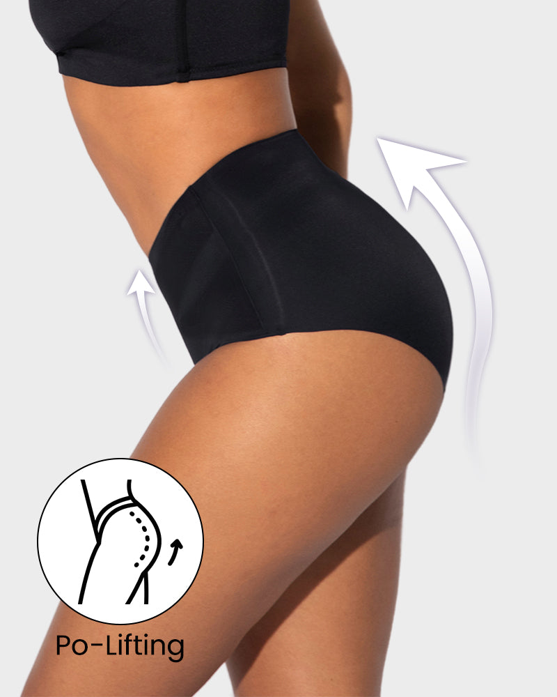 Nahtloser Formslip mit hohem Bund (5er-Pack)