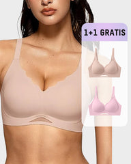 1+1 GRATIS – Nahtloser, bügelloser Komfort-BH mit atmungsaktivem Mesh