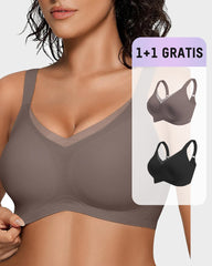 1+1 GRATIS – Bequemer Bügelloser Mesh-BH für Damen