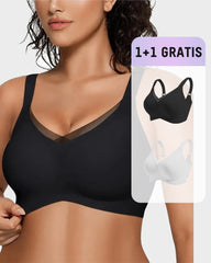 1+1 GRATIS – Bequemer Bügelloser Mesh-BH für Damen