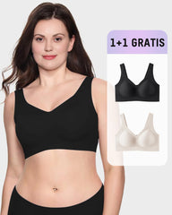 1+1 GRATIS – Bügelloser Stütz-BH mit antibakteriellen Gel-Streifen