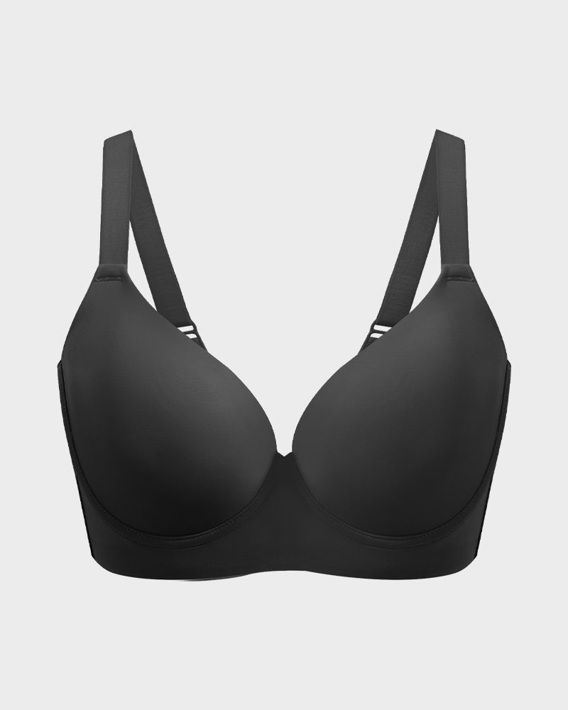Push-up-BH mit Rückenformung und tiefem Ausschnitt