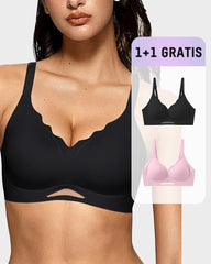 1+1 GRATIS – Nahtloser, bügelloser Komfort-BH mit atmungsaktivem Mesh