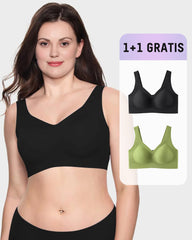1+1 GRATIS – Bügelloser Stütz-BH mit antibakteriellen Gel-Streifen