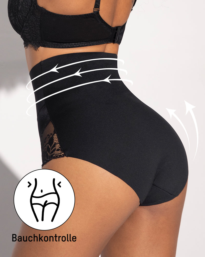 Nahtloser Spitzenformslip mit hohem Bund (3er-Pack)