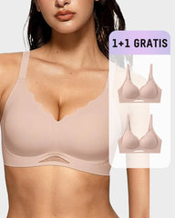 1+1 GRATIS – Nahtloser, bügelloser Komfort-BH mit atmungsaktivem Mesh