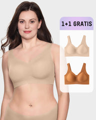 1+1 GRATIS – Bügelloser Stütz-BH mit antibakteriellen Gel-Streifen