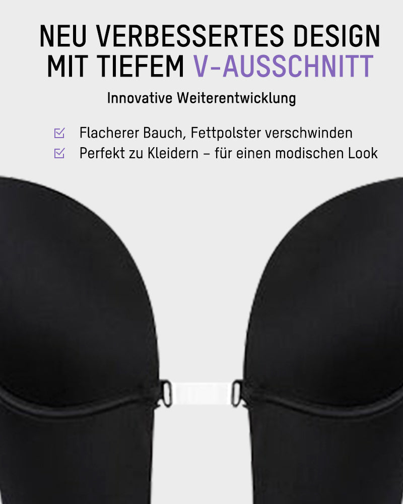 Trägerloser Stringbody mit U-Ausschnitt