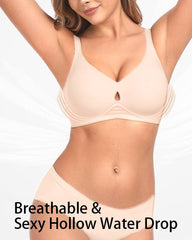 Unsichtbarer Jelly-Lift-BH mit atmungsaktivem Wassertropfen-Design
