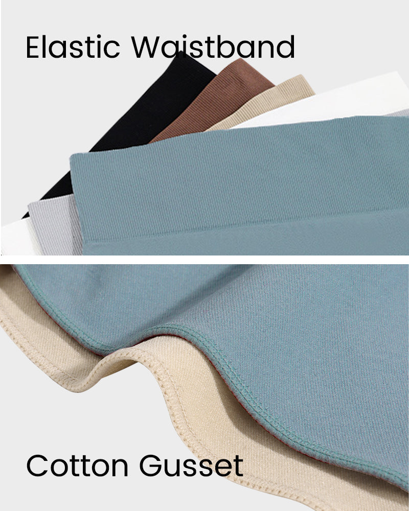 Nahtlose High-Waist-Slips mit Bauchkontrolle (3er-Pack)