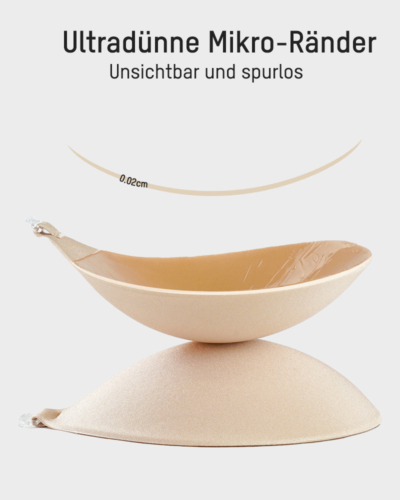Unsichtbarer Push-up BH zum Kleben mit Frontverschluss (2 Paar)