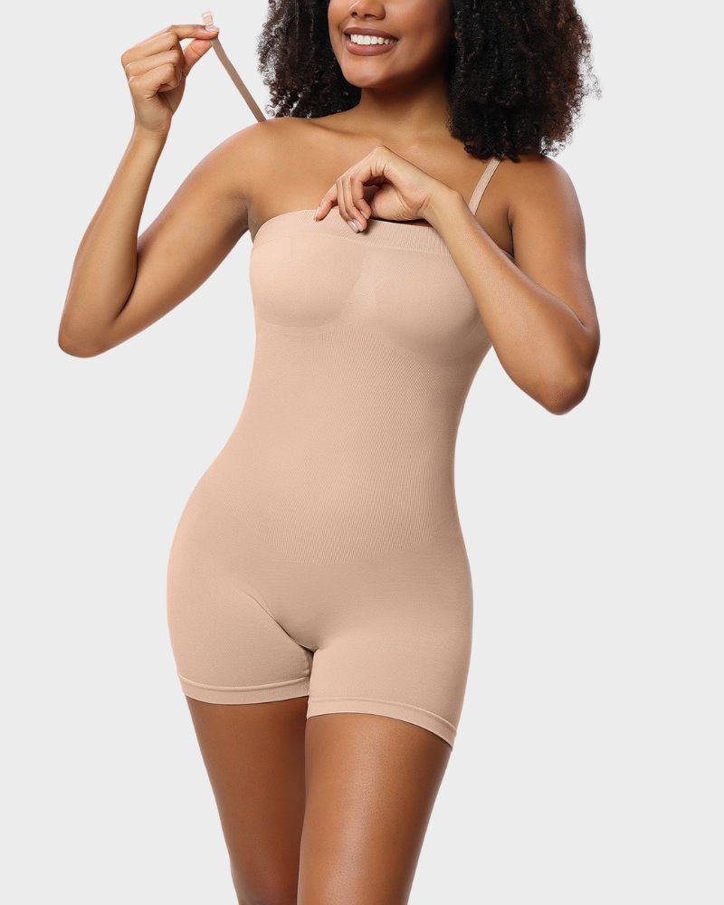 Trägerloser Shaping-Body mit Boxerschnitt