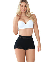 Nahtlose High-Waist Shorts mit Po-Lifting-Effekt