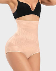 High-Waist Shaping-Body für Damen mit schlankem Kreuz-Design und Po-Lifting