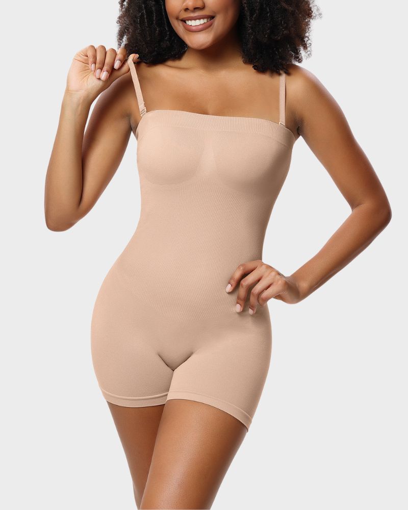 Trägerloser Shaping-Body mit Boxerschnitt