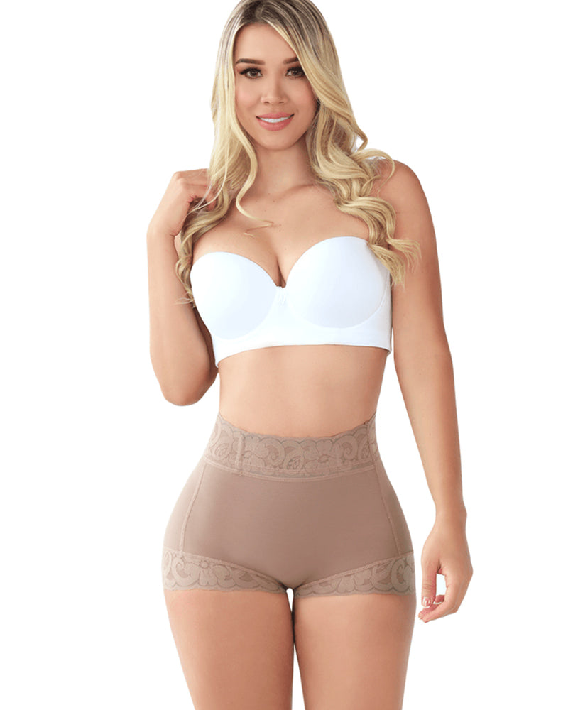 Nahtlose High-Waist Shorts mit Po-Lifting-Effekt