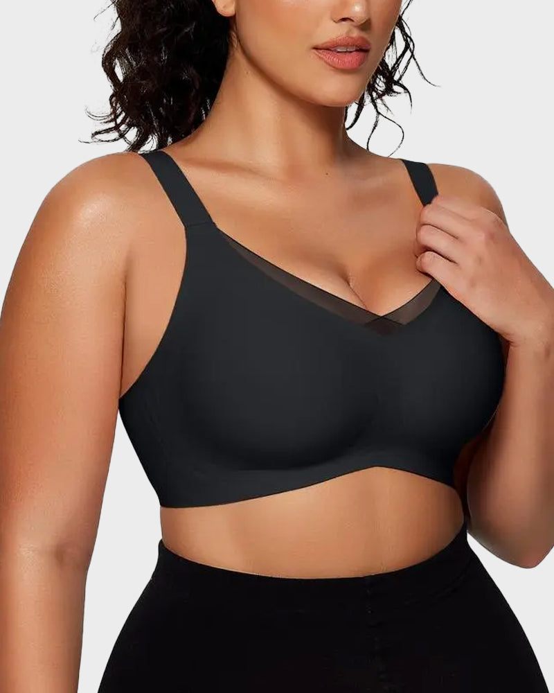 Damen-Bügeloser BH aus Mesh – Bequem & Unterstützend