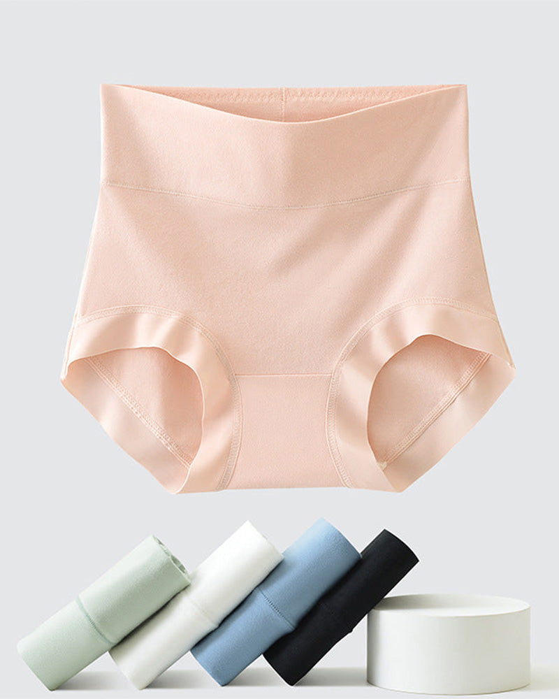 High-Waist Baumwollunterwäsche