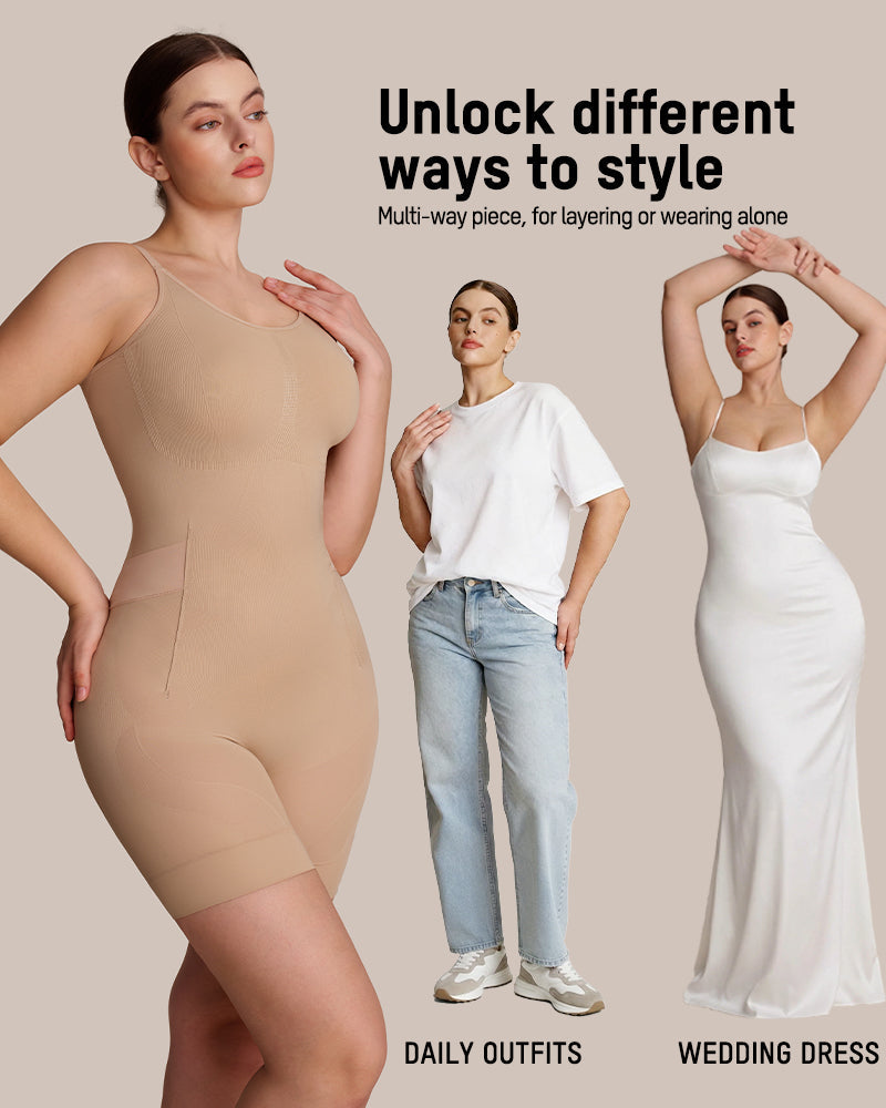 All-in-One Sculpting Bodysuit with Easy-Off Design（副本）